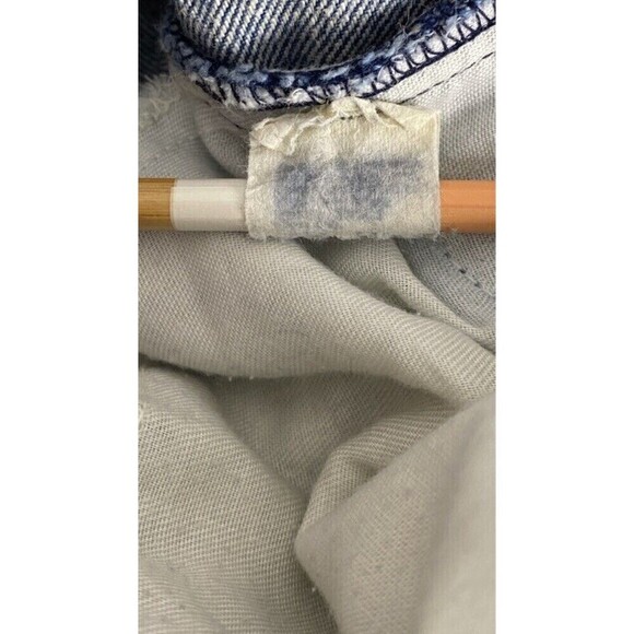 1970s Rare LEVIS Vintage Orange Tab Flap Pocket Bell bottom Circa 1970s 34 X 36 - Picture 13 of 14